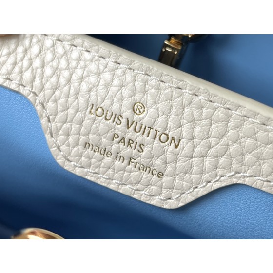 𝐋𝐎𝐔𝐈𝐒𝐕𝐔𝐈𝐓𝐓𝐎𝐍 M21887 Blue Small This CAPUCINES BB Handbag